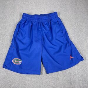 Nike Air Jordan Florida Gators Shorts Mens M Blue UF Basketball Gym Dri Fit